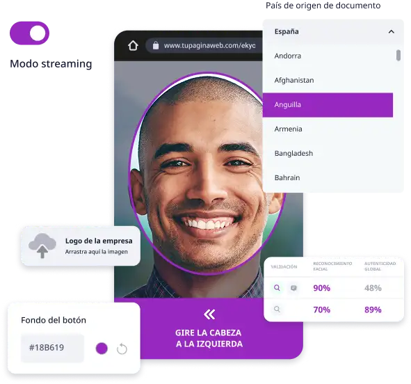 Implementación eKYC para procesos de verificación de identidad digital