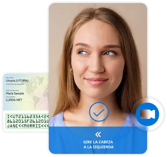 Verificación de identidad eKYC con documento de identidad y selfie para e-commerce