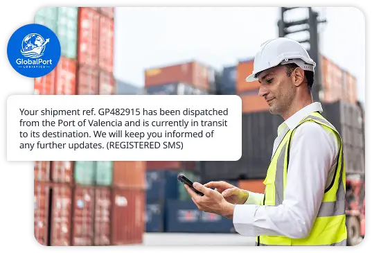 Registered SMS for order tracking, cancellations, and terms updates in e-commerce